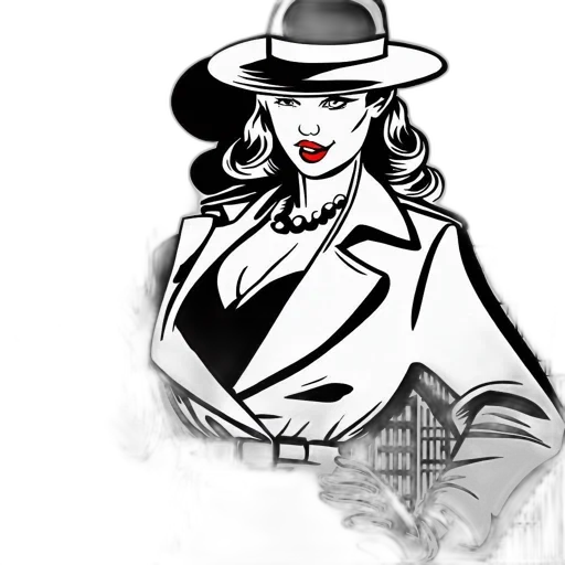 hat, cartoon, comic book art, concept art transparent PNG cut-out