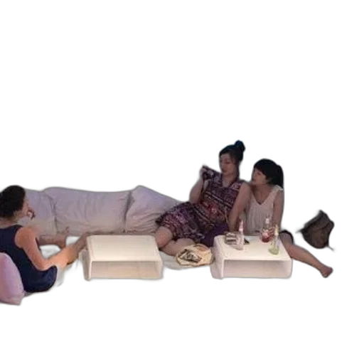furniture, umbrella, 3d render, concept art transparent PNG cut-out