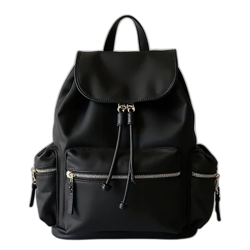 dark, black, calvin, backpack transparent PNG cut-out