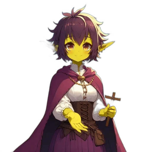 staff, crown, weapon, dress transparent PNG cut-out