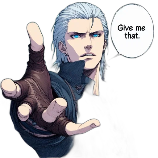 weapon, staff, anime, comic book art transparent PNG cut-out