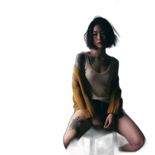 jacket, dress, concept art, photorealistic transparent PNG cut-out