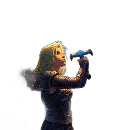 weapon, sword, staff, bottle transparent PNG cut-out