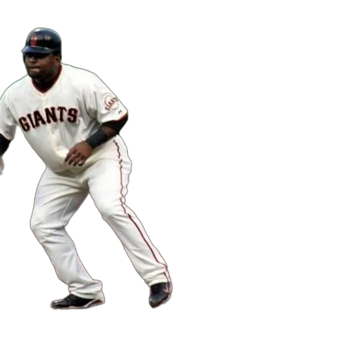 giants, player, running, bases transparent PNG cut-out