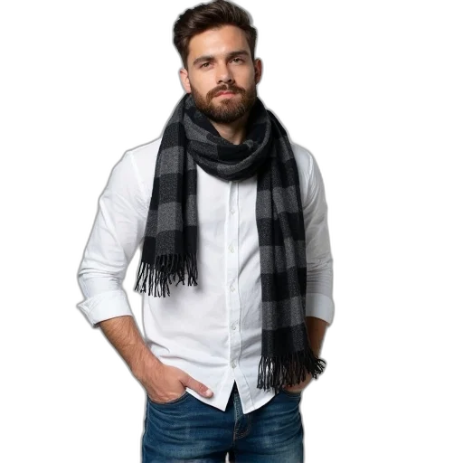 jacket, staff, photorealistic, monochrome transparent PNG cut-out