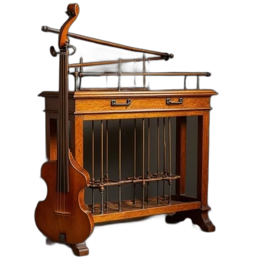 furniture, musical, instrument, handle transparent PNG cut-out