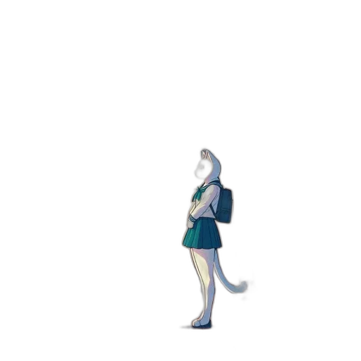 dress, staff, dragon, animal transparent PNG cut-out