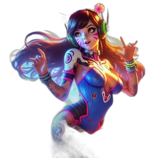 dress, staff, concept art, fantasy art transparent PNG cut-out