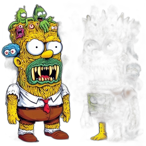 creature, mask, crown, concept art transparent PNG cut-out