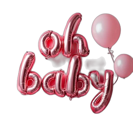 3d render, photorealistic, party, balloon transparent PNG cut-out