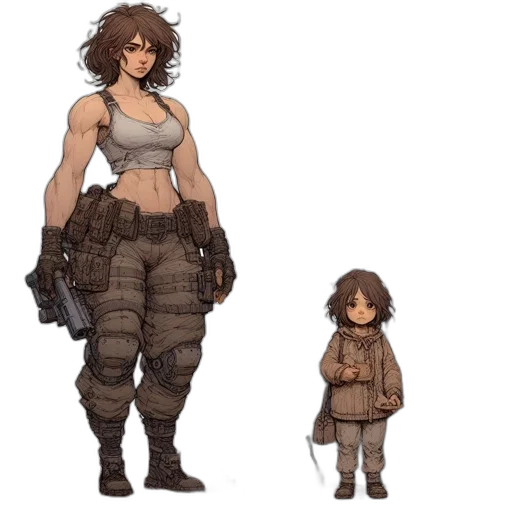 weapon, concept art, pixel art, cyberpunk transparent PNG cut-out