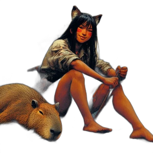 animal, creature, photorealistic, concept art transparent PNG cut-out