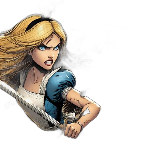 sword, weapon, comic book art, concept art transparent PNG cut-out