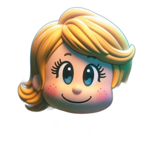 hair, face, staff, crown transparent PNG cut-out
