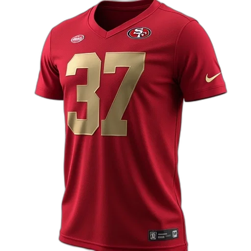 nike, san, francisco, 49ers transparent PNG cut-out