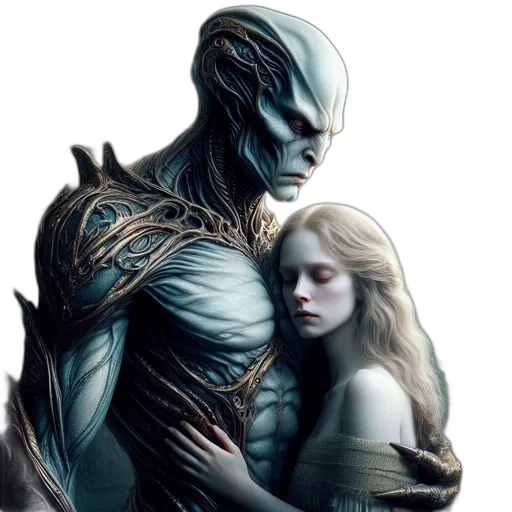 creature, fantasy art, concept art, comic book art transparent PNG cut-out