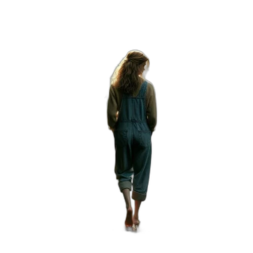 dress, jacket, hair, creature transparent PNG cut-out