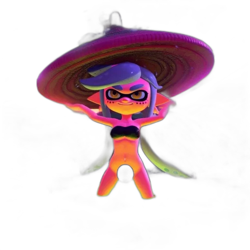 hat, mask, staff, weapon transparent PNG cut-out