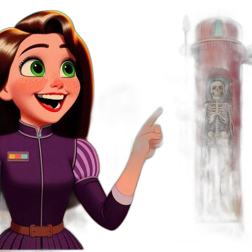cartoon, concept art, 3d render, comic book art transparent PNG cut-out