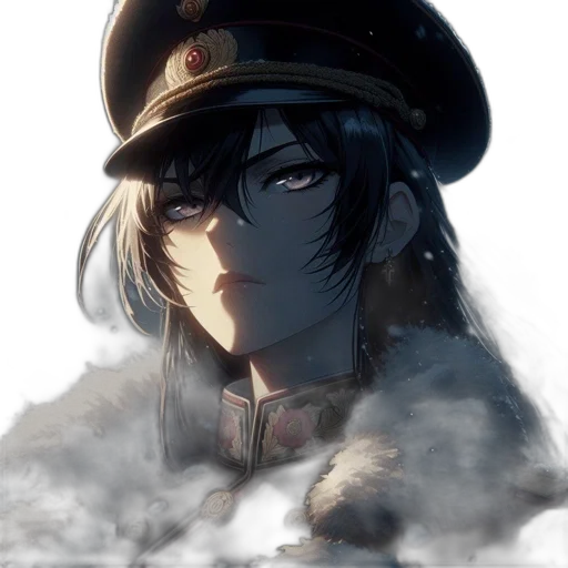 hat, crown, staff, face transparent PNG cut-out