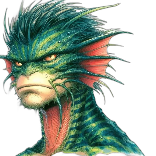 dragon, creature, mask, animal transparent PNG cut-out