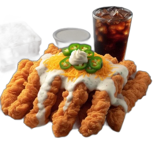 food, weapon, crown, photorealistic transparent PNG cut-out