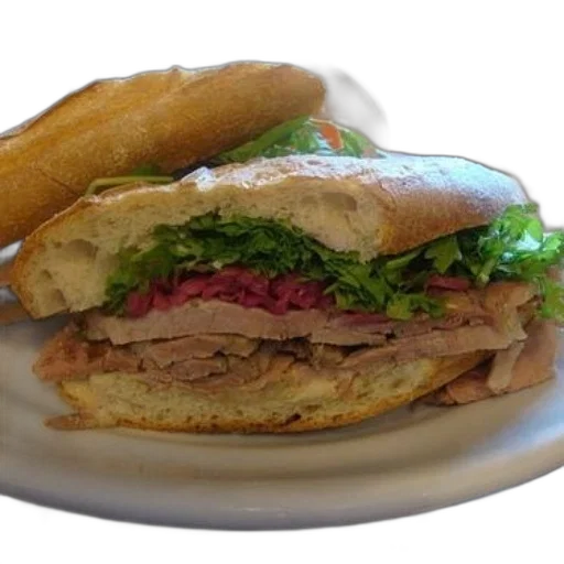food, delicious, sandwich, meat transparent PNG cut-out