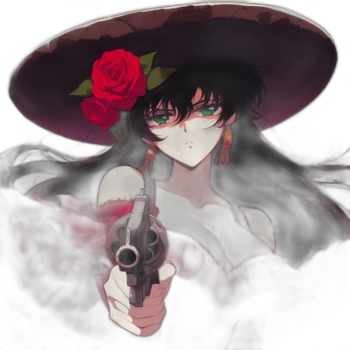 weapon, flower, hat, umbrella transparent PNG cut-out