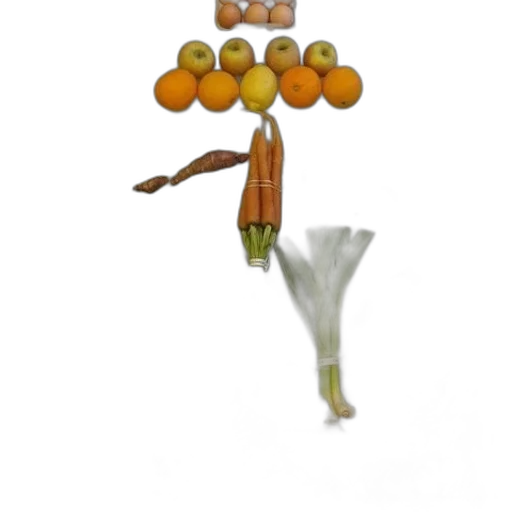 flower, staff, crown, food transparent PNG cut-out