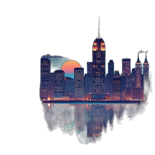 building, robot, concept art, pixel art transparent PNG cut-out