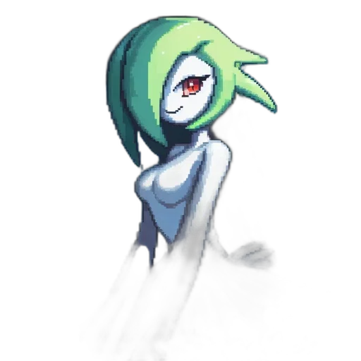dress, robot, staff, creature transparent PNG cut-out