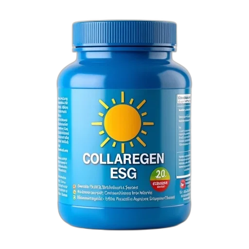 blue, container, label, reads transparent PNG cut-out