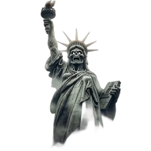 staff, weapon, 3d render, concept art transparent PNG cut-out
