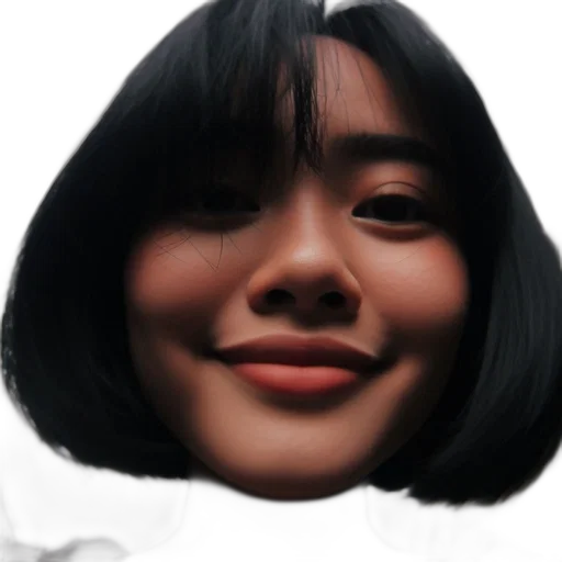 face, hair, creature, mask transparent PNG cut-out