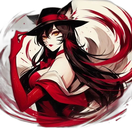 staff, hat, mask, fantasy art transparent PNG cut-out