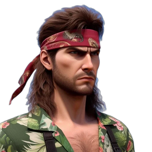 face, hair, staff, concept art transparent PNG cut-out