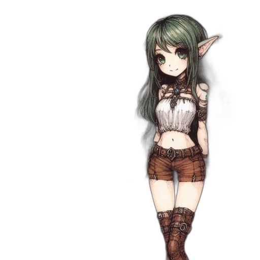 staff, creature, dress, dragon transparent PNG cut-out