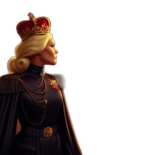 crown, concept art, 3d render, photorealistic transparent PNG cut-out