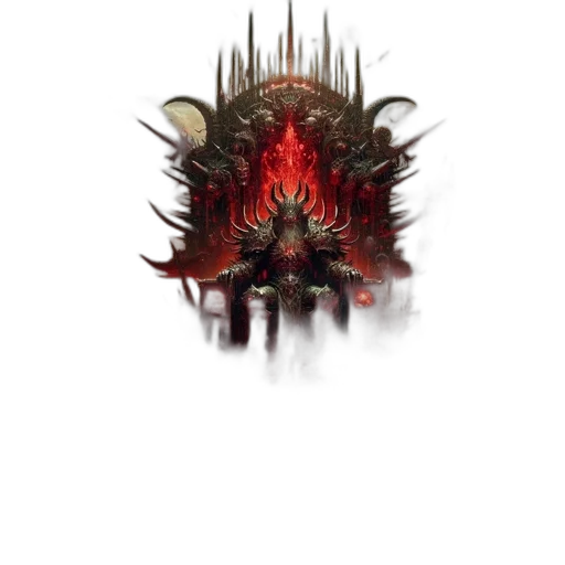 dragon, creature, crown, mask transparent PNG cut-out