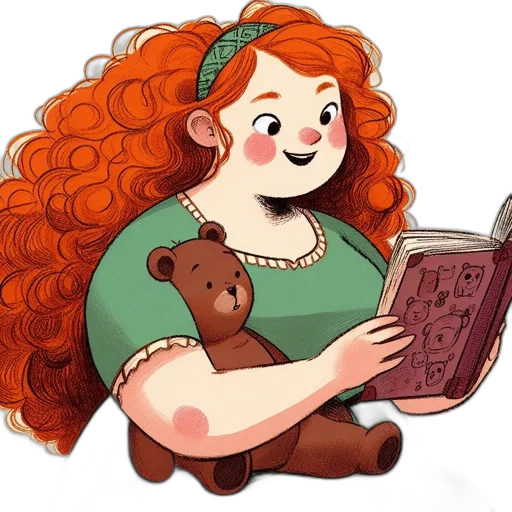 dress, staff, hair, creature transparent PNG cut-out