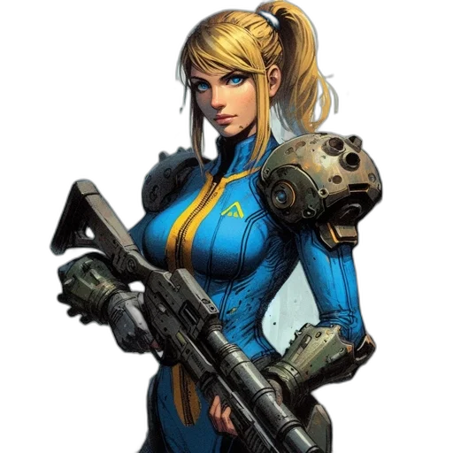 weapon, staff, robot, concept art transparent PNG cut-out