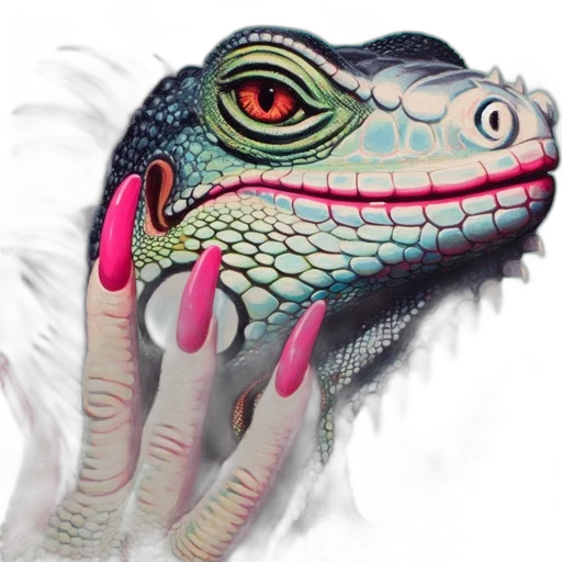 dragon, creature, mask, animal transparent PNG cut-out