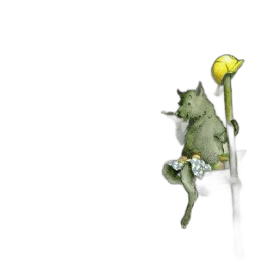 staff, dragon, flower, weapon transparent PNG cut-out
