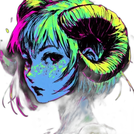 hair, mask, face, creature transparent PNG cut-out