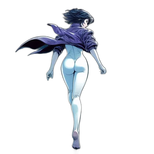 dress, staff, concept art, anime transparent PNG cut-out