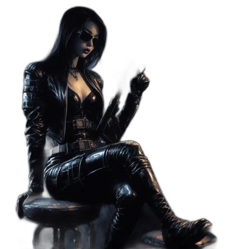 jacket, staff, concept art, comic book art transparent PNG cut-out