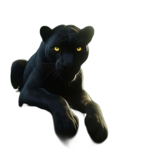 animal, creature, staff, 3d render transparent PNG cut-out