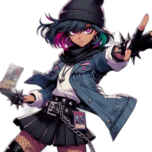 jacket, weapon, hat, staff transparent PNG cut-out