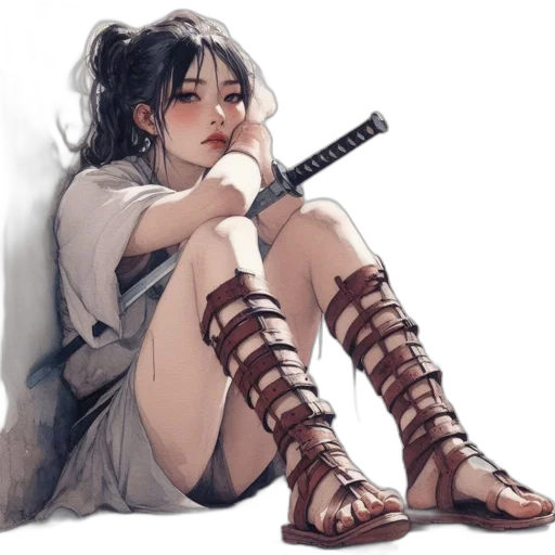 weapon, staff, sword, fantasy art transparent PNG cut-out
