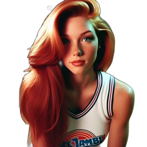 hair, face, dress, crown transparent PNG cut-out